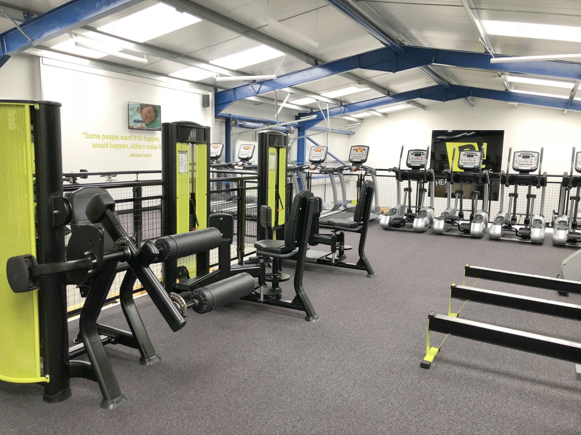 BHealth9 Gym Mezzanine Floor in Exeter, Devon