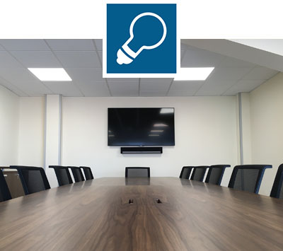 meeting room with chairs and screen meeting room with chairs and screen