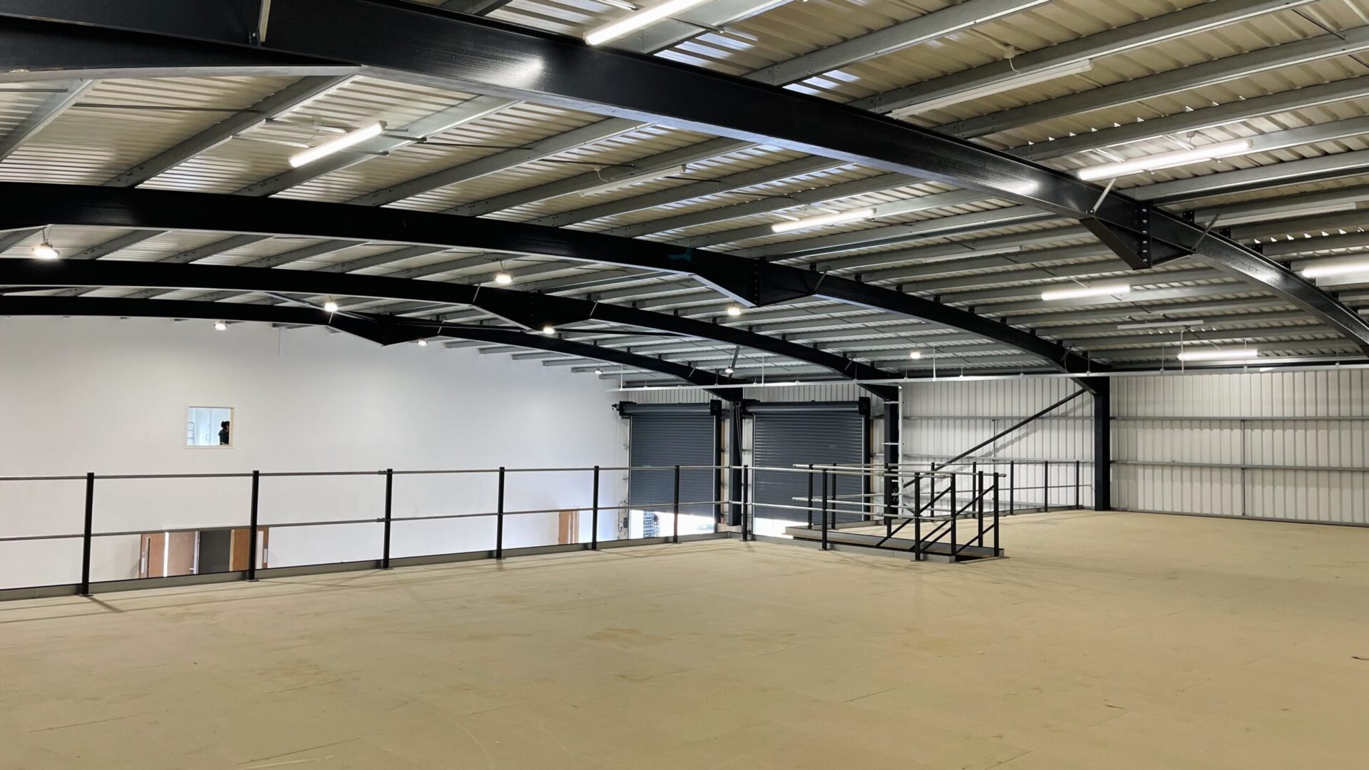 Mezzanine floor completed project