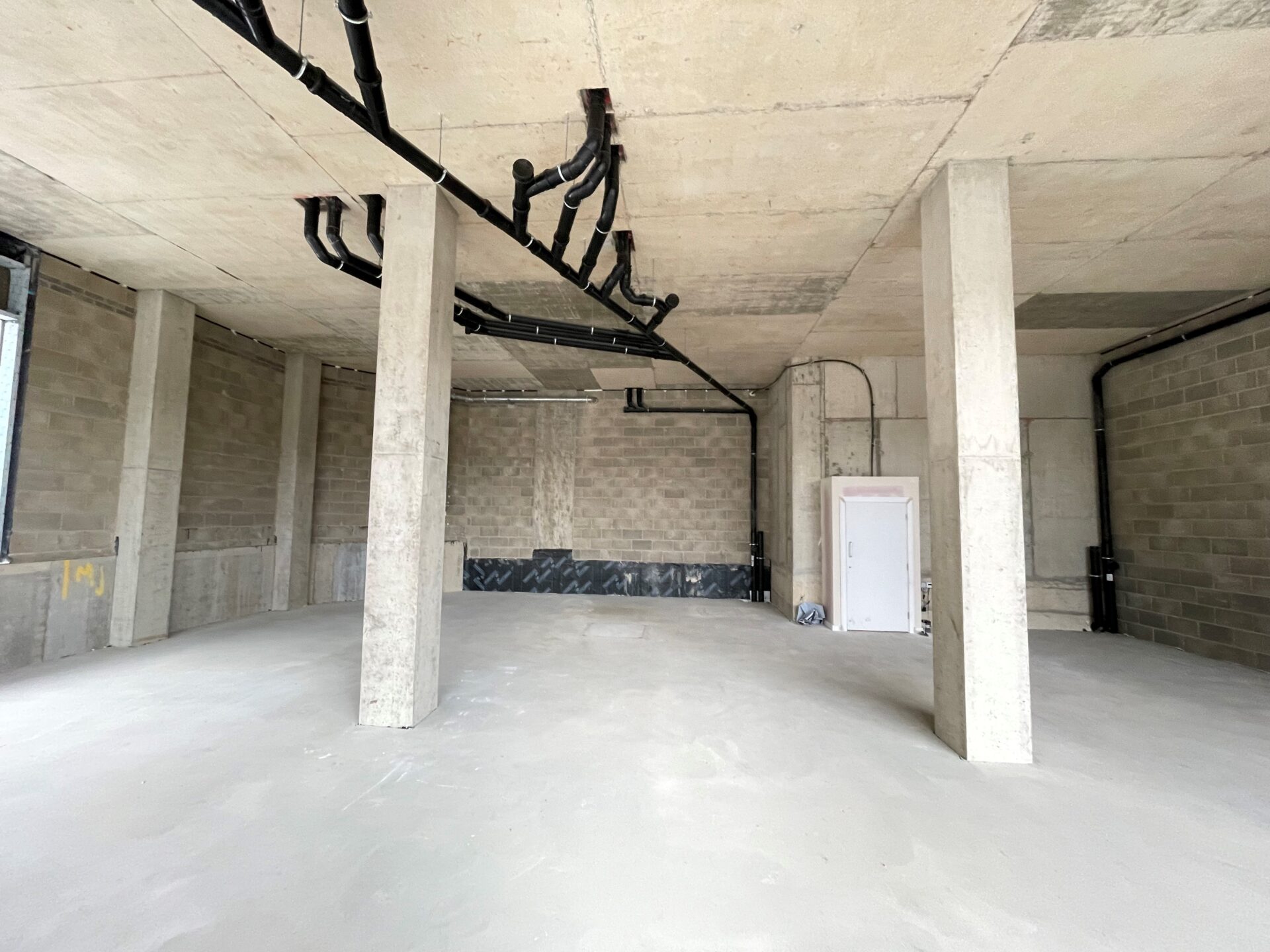 before 1 Start of the build for Business Fit-out in Stratford, London