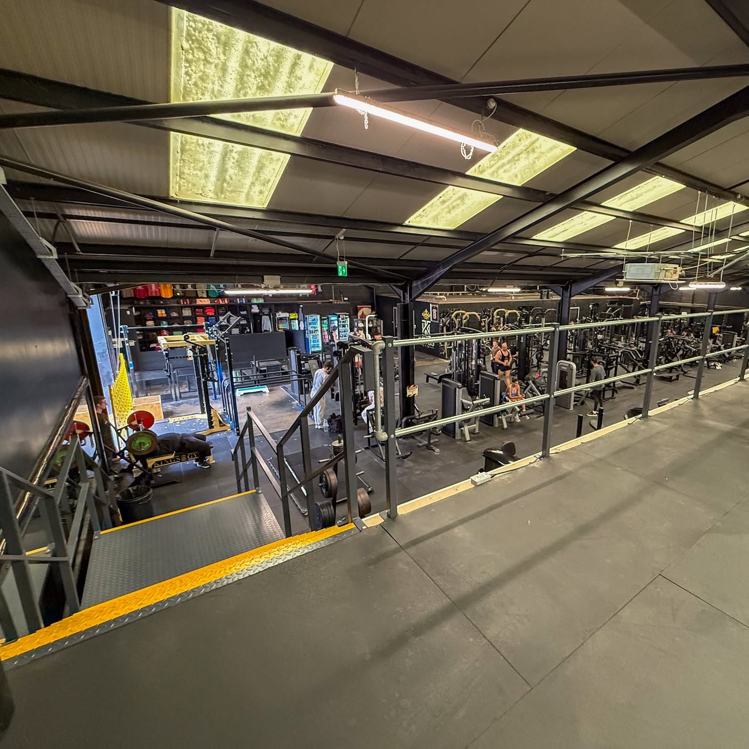 gym mezzanine floor exeter nopinz mezzanine floor installation