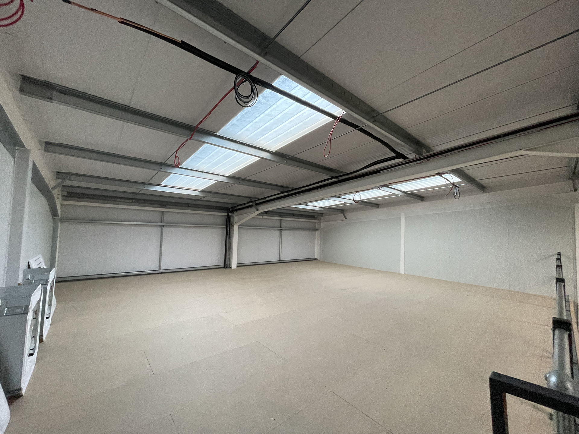 Funky label mezzanine in Taunton 5 Complete Relocation Fitout and Office Mezzanine Floor in Taunton